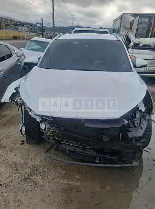 Photo 2 of 12: 2019 Hyundai Tucson, VIN KMHJ3817GKU968089 — Korean insurance auction