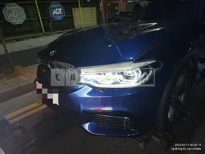 Photo 1 of 15: 2018 BMW 530i xDrive, VIN WBAJD9103JB277059 — Korean insurance auction