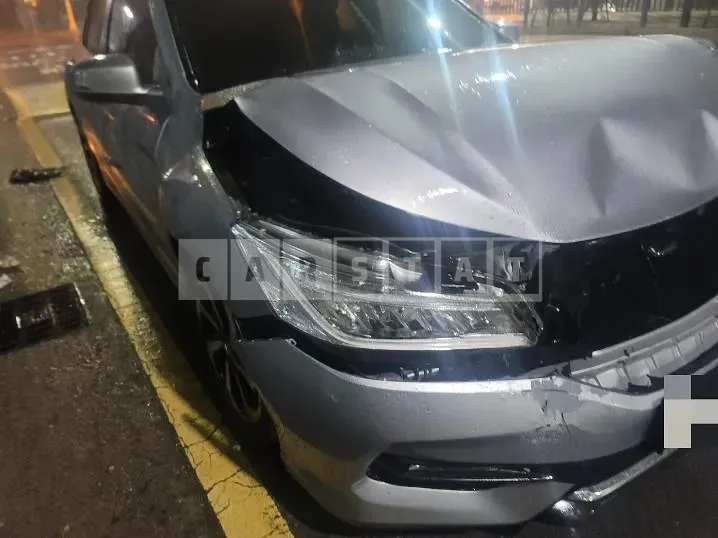 Photo 2 of 6: 2017 Honda Accord 2.4, VIN 1HGCR2680HA511476 — Korean insurance auction