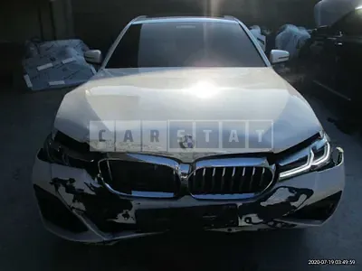 Photo 1 of 40: 2022 BMW 530i, VIN WBA71BH05NCK93831 — Korean insurance auction