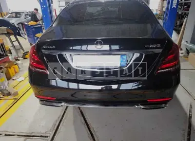 Photo 1 of 9: 2018 Hyundai Santa Fe TM 2.0 Diesel, VIN KMHS381BBLU287607 — Korean insurance auction