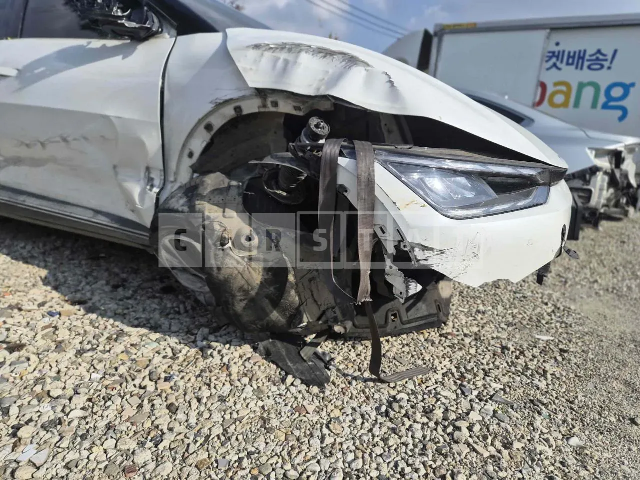 Photo 2 of 15: 2022 Kia EV6, VIN KNAC281CPNA064025 — Korean insurance auction
