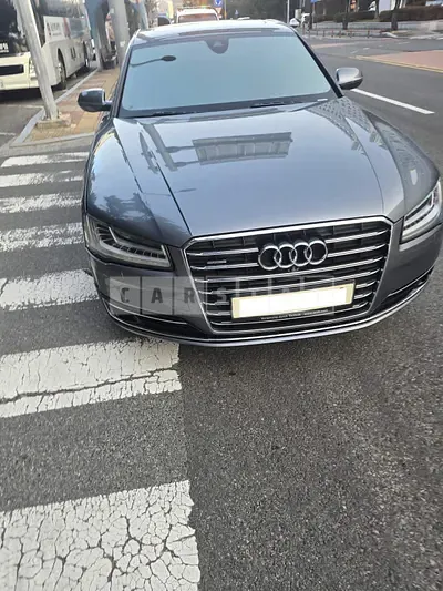 Photo 1 of 14: 2015 Audi A8 50 TDI Quattr, VIN WAUZZZ4H6FN024393 — Korean insurance auction