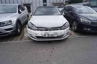 Photo 1 of 18: 2015 Volkswagen Golf 2.0 TDI BMT, VIN WVWZZZAUZGW124472 — Korean insurance auction