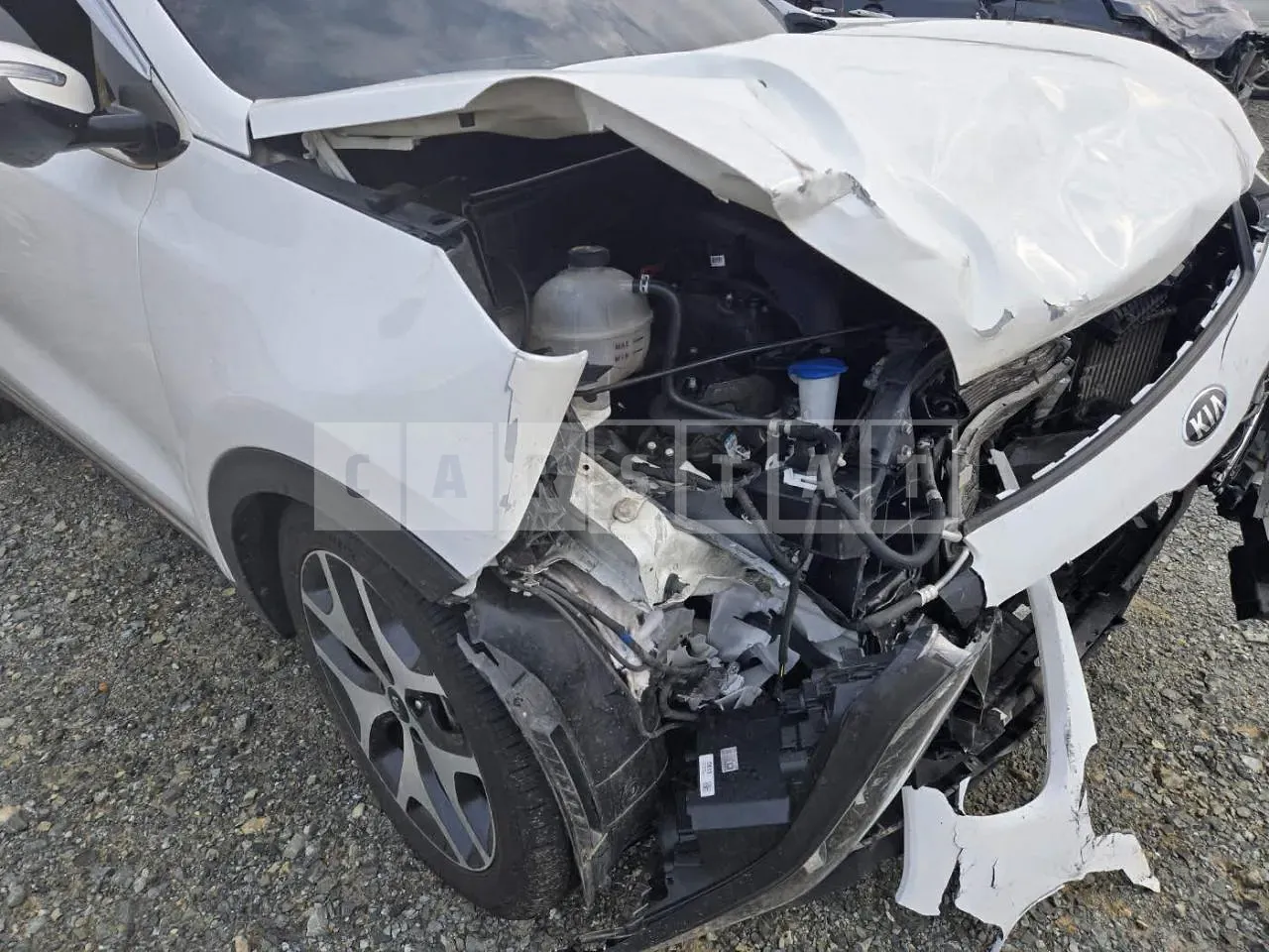 Photo 2 of 9: 2018 Kia Sportage, VIN KNAPM813BJK520122 — Korean insurance auction
