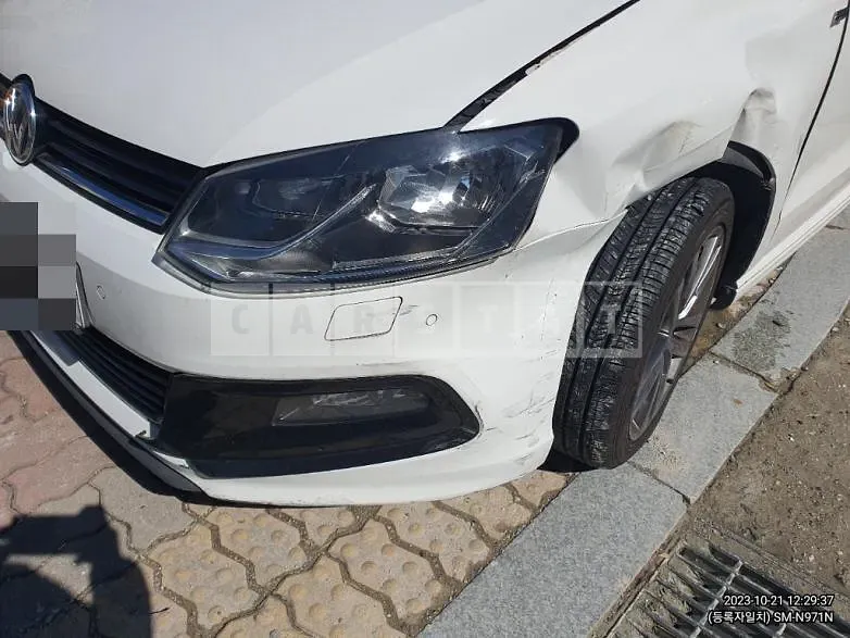 Photo 2 of 7: 2015 Volkswagen Polo 5 FL 1.4 TDI BMT, VIN WVWZZZ6RZFY255542 — Korean insurance auction