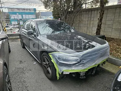 Photo 1 of 12: 2022 Mercedes-Benz S400 d 4Matic — Korean insurance auction