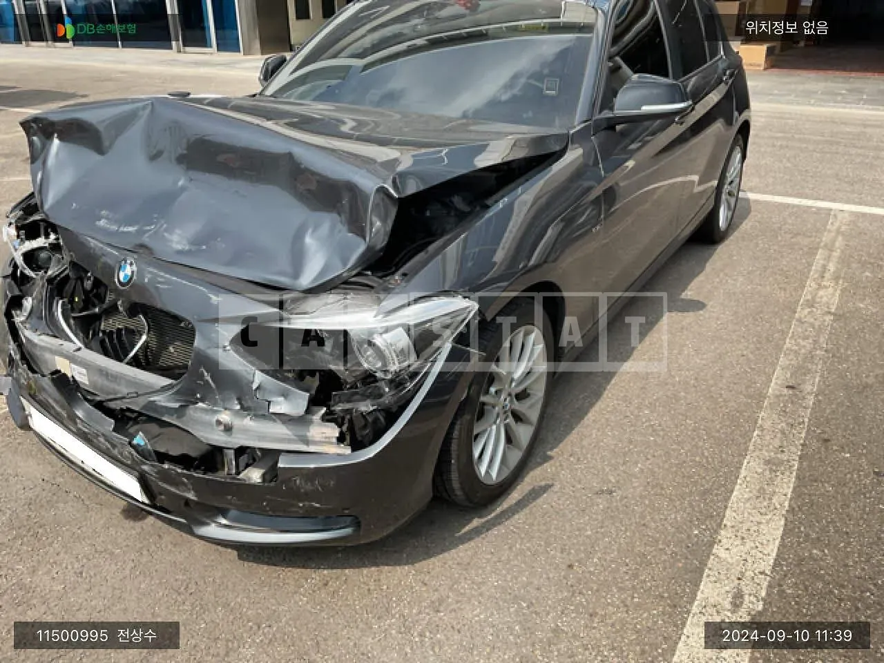Photo 2 of 18: 2015 BMW 118d, VIN WBA1C1100FJ839209 — Korean insurance auction