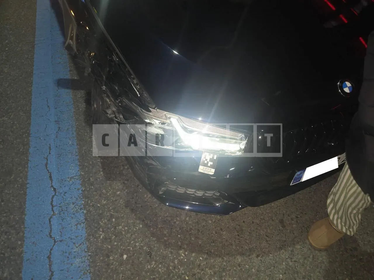 Photo 2 of 9: 2021 BMW 520i, VIN WBA11BH00MCG05867 — Korean insurance auction