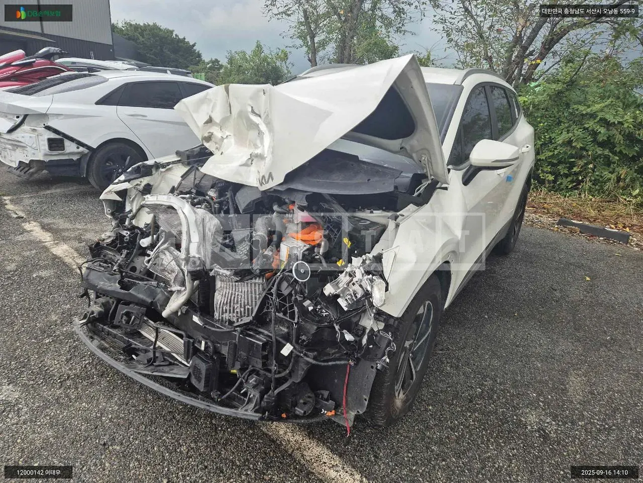 Photo 2 of 33: 2024 Kia Sportage Hybrid, VIN KNAPV81GBRK176100 — Korean insurance auction