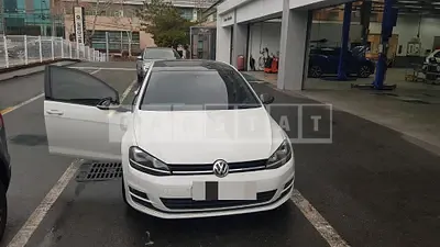 Photo 1 of 12: 2015 Volkswagen Golf 2.0 TDI BMT, VIN WVWZZZAUZFW189659 — Korean insurance auction