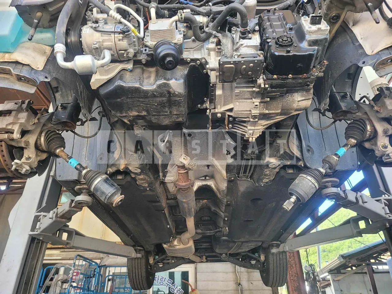 Photo 3 of 3: 2022 Hyundai Mission Santa Fe Mission, VIN KMHS281LGNU449099 — Korean insurance auction