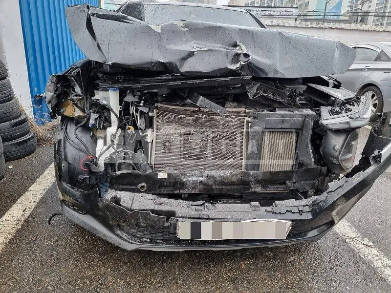 Photo 2 of 15: 2018 Hyundai Santa Fe TM, VIN KMHS281BBKU054255 — Korean insurance auction