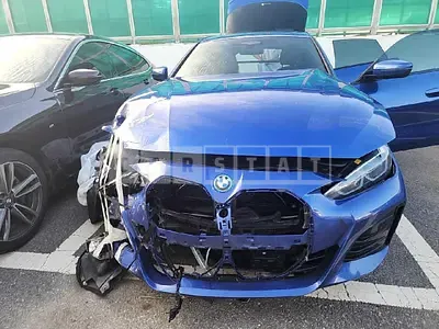 Photo 1 of 25: 2023 BMW i4 eDrive40, VIN WBY71AW09PFN69783 — Korean insurance auction