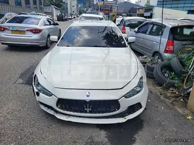 Photo 1 of 7: 2016 Maserati Gibli Diesel, VIN ZAM57TSA2G1169185 — Korean insurance auction