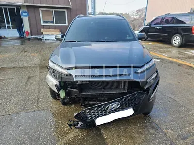 Photo 1 of 17: 2018 Hyundai Kona, VIN KMHK3816GJU114010 — Korean insurance auction