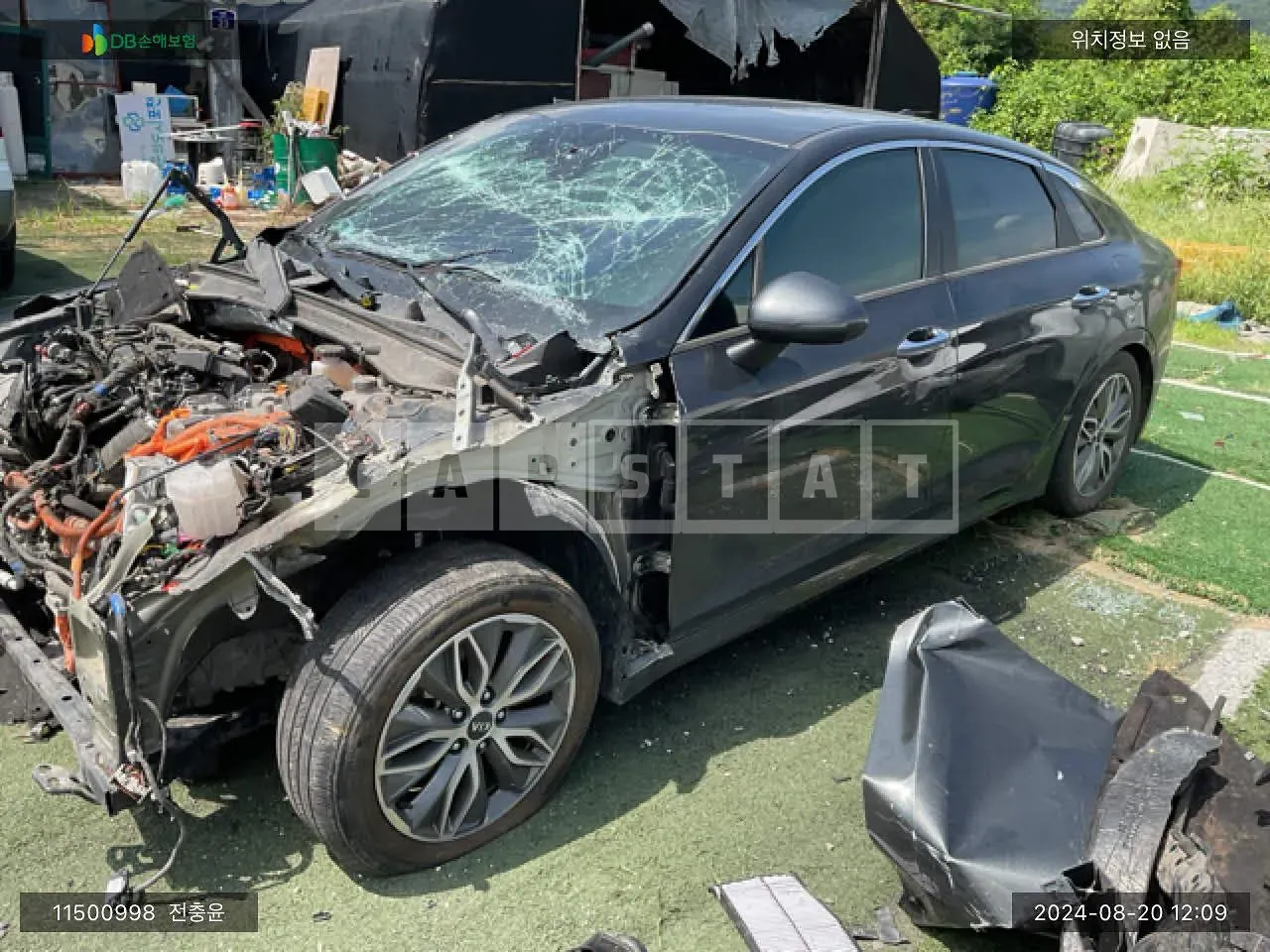 Photo 2 of 20: 2021 Kia K5 Hybrid, VIN KNAG341JBMA011596 — Korean insurance auction