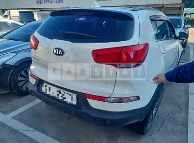 Photo 1 of 4: 2016 Kia Sportage, VIN KNAPC813BGK825239 — Korean insurance auction