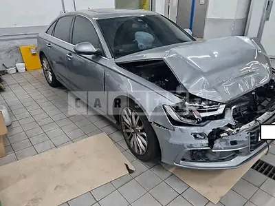 Photo 1 of 6: 2015 Audi A6 45 TDI quattro, VIN WAUZZZ4G7FN051383 — Korean insurance auction