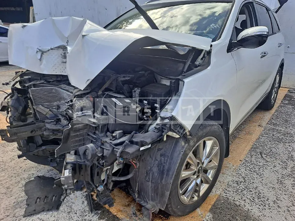 Photo 2 of 6: 2015 Kia Sorento 2.0, VIN KNAPH81ABFA102812 — Korean insurance auction