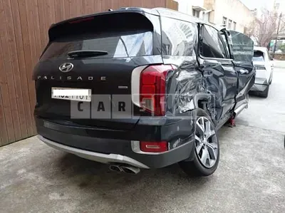 Photo 1 of 9: 2020 Hyundai Palisade, VIN KMHR381ADLU100036 — Korean insurance auction