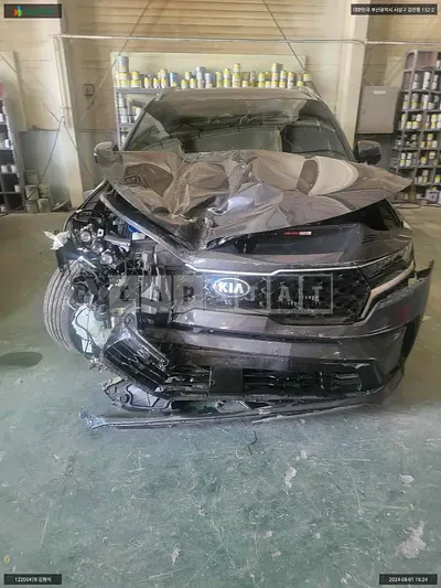 Photo 1 of 30: 2020 Kia Sorento Hybrid, VIN KNARH81GBMA003053 — Korean insurance auction