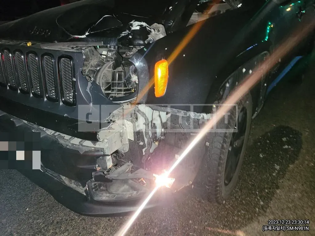 Photo 2 of 7: 2017 Jeep Zip Renegade, VIN 1C4BU0000HPF92912 — Korean insurance auction