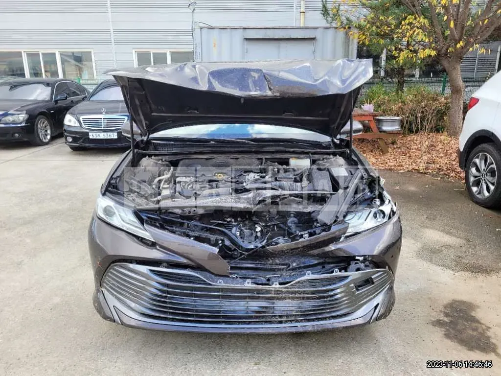 Photo 2 of 11: 2018 Toyota Camry Hybrid, VIN JTNB21HK7J3001348 — Korean insurance auction