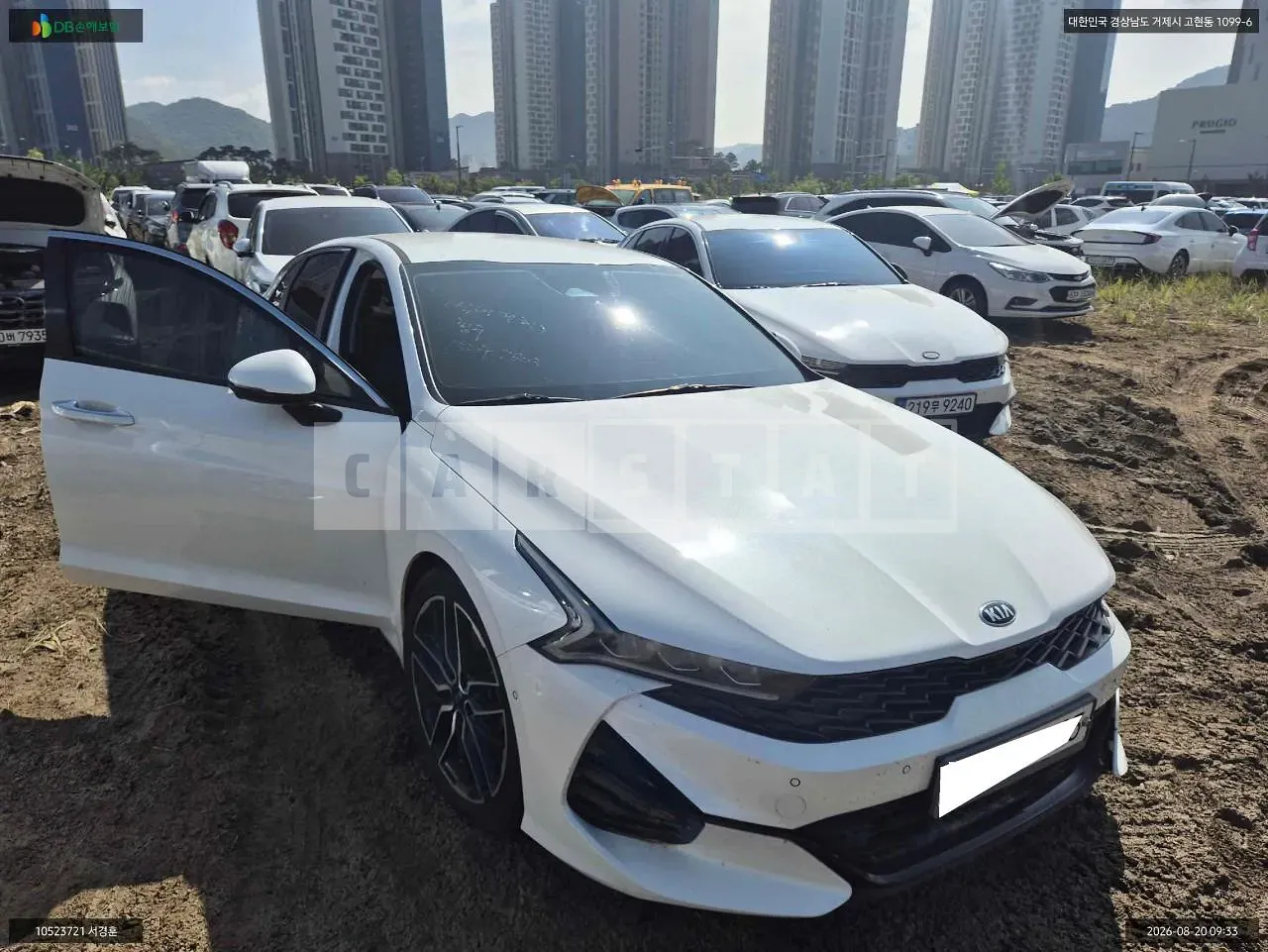 Photo 2 of 10: 2020 Kia K5, VIN KNAG3412BLA071942 — Korean insurance auction