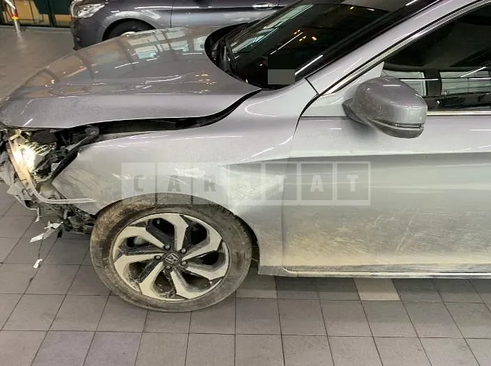 Photo 2 of 16: 2017 Honda Accord 2.4, VIN 1HGCR2680HA513098 — Korean insurance auction