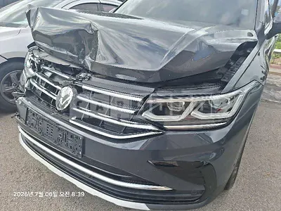 Photo 1 of 15: 2021 Volkswagen Tiguan 2.0TDI — Korean insurance auction