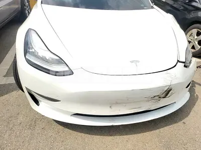 Photo 1 of 48: 2020 Tesla Model 3 Long Range, VIN 5YJ3E1EB3LF756250 — Korean insurance auction