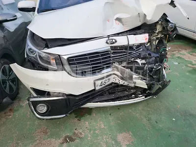Photo 1 of 16: 2015 Kia Carnival, VIN KNAME81ABFS061664 — Korean insurance auction