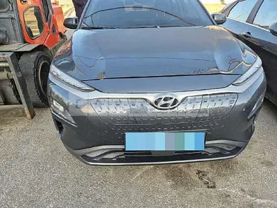 Photo 1 of 33: 2019 Hyundai Kona Electric Car, VIN KMHK381GFKU028542 — Korean insurance auction