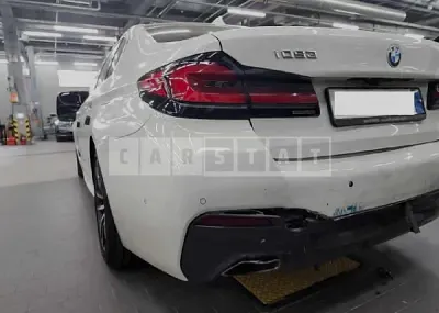 Photo 1 of 9: 2021 BMW 520i, VIN WBA11BH07MCF92387 — Korean insurance auction