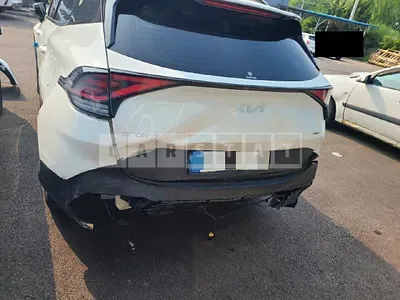 Photo 1 of 7: 2021 Kia Sportage 1.6 (Hybrid), VIN KNAPW81GBNK000635 — Korean insurance auction
