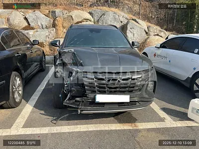 Photo 1 of 26: 2021 Hyundai Tucson, VIN KMHJE81BGMU045349 — Korean insurance auction