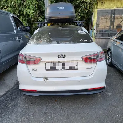 Photo 1 of 13: 2015 Kia K5 2.0 (Hybrid), VIN KNAGN41CBFA097470 — Korean insurance auction
