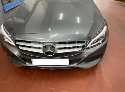 Photo 1 of 35: 2017 Mercedes-Benz C 200, VIN WDDWF4CB7HF510115 — Korean insurance auction