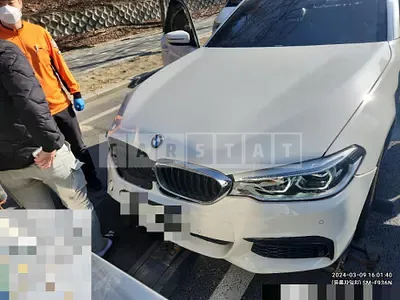Photo 1 of 10: 2018 BMW 530d M Sport Package WLTP, VIN WBAJC9101JB279993 — Korean insurance auction