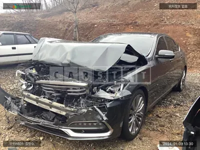 Photo 1 of 8: 2017 Hyundai Genesis /G80, VIN KMHGM41DDHU222931 — Korean insurance auction