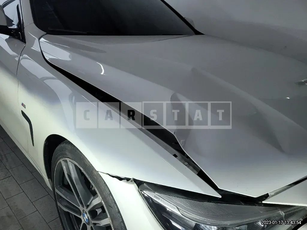 Photo 2 of 23: 2018 BMW 430i Coupe, VIN WBA4W3101JAE42927 — Korean insurance auction
