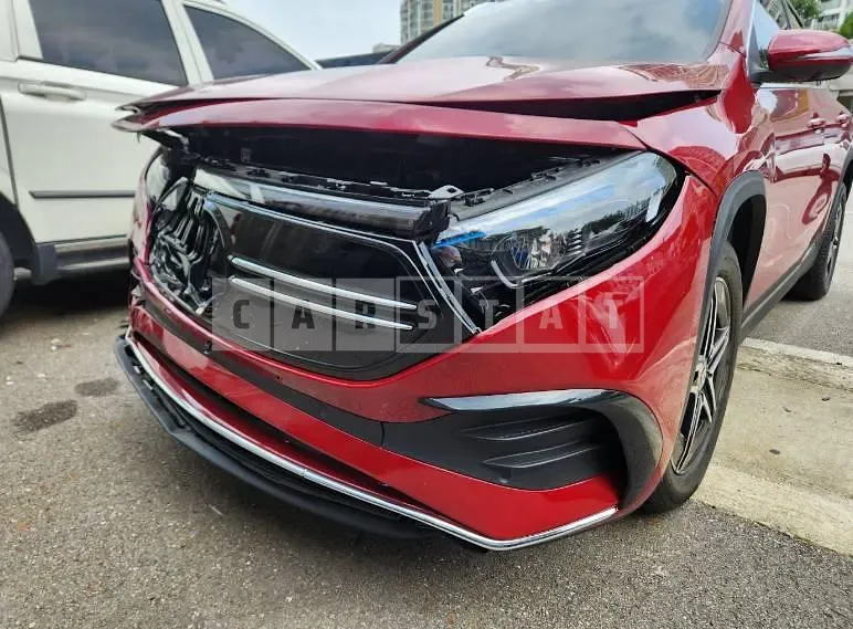 Photo 2 of 9: 2023 Mercedes-Benz EQA250, VIN W1N9N0BB7RJ094756 — Korean insurance auction