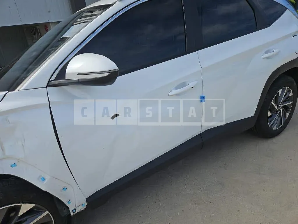 Photo 2 of 15: 2023 Hyundai Tucson, VIN KMHJC81BGPU223472 — Korean insurance auction