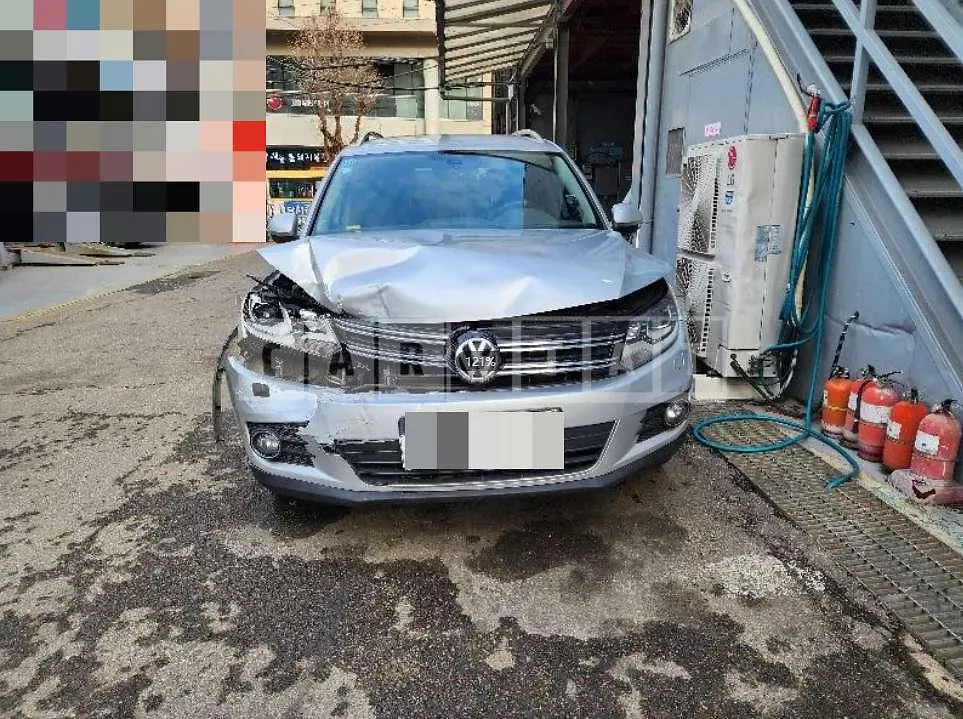 Photo 2 of 7: 2014 Volkswagen Tiguan 2.0 TDI Blue Motion — Korean insurance auction