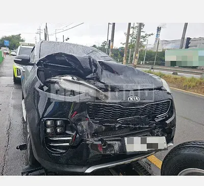 Photo 1 of 6: 2017 Kia Sportage 1.7 — Korean insurance auction