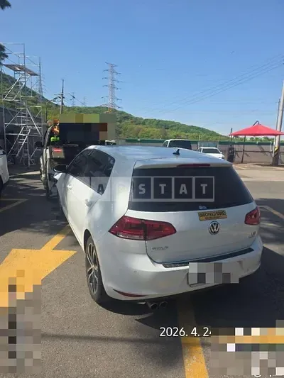 Photo 1 of 6: 2015 Volkswagen Golf 1.4 TSI — Korean insurance auction
