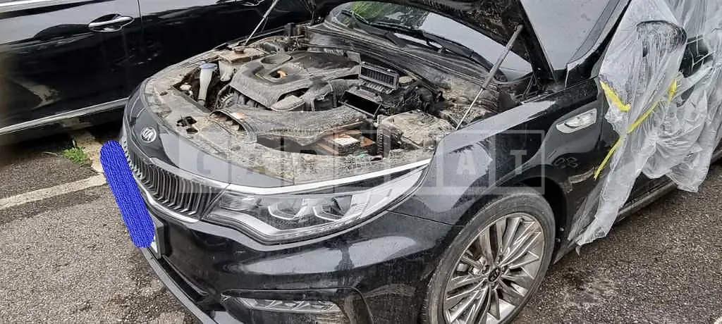 Photo 2 of 8: 2019 Kia K5, VIN KNAGS411BKA279840 — Korean insurance auction