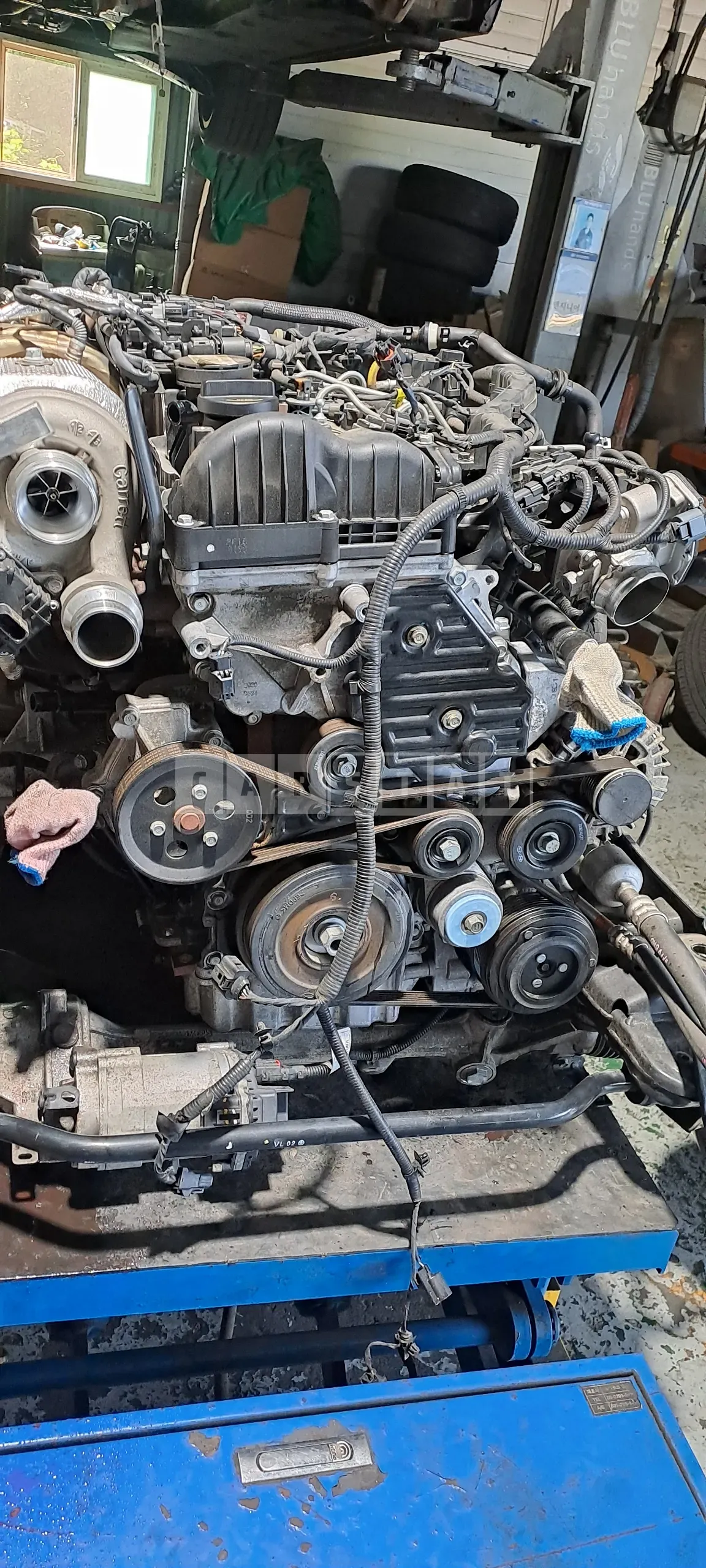 Photo 3 of 3: 2022 Genesis (parts) G70 Short Engine — Korean insurance auction