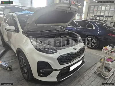 Photo 1 of 10: 2019 Kia Sportage, VIN KNAPR813BKK648304 — Korean insurance auction